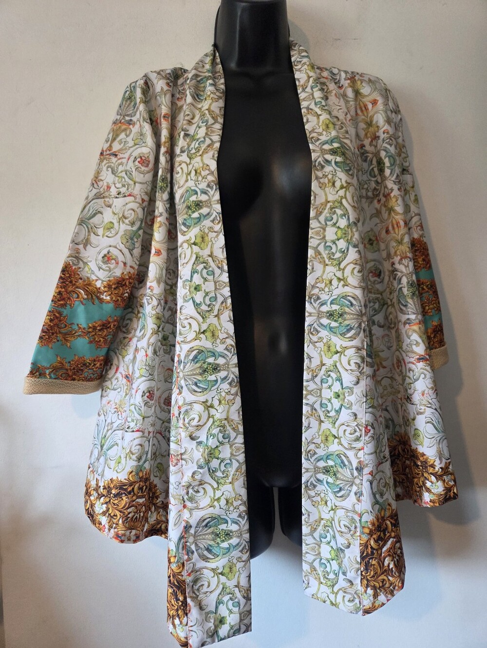 IMARA Fusion "Agates" Regal Kimono NWT